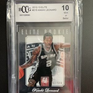 Mint 2012-2013 panini elite kawhi leonard rookie